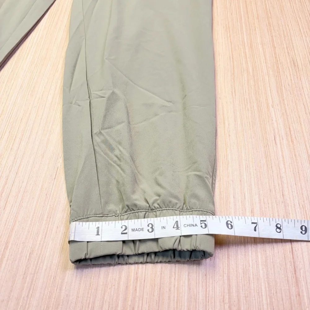 NEW Athleta Brooklyn Mid Rise Ankle Pant Womens 14 Olive Branch